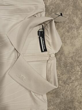 NWT Golf Tennis Jill Sports Dress J.Lindeberg Pale Beige Polo Dress